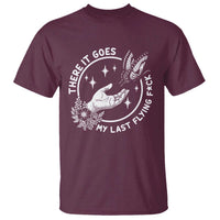 There It Goes My Last Flying F*ck T Shirt Funny Women Quote - Wonder Print Shop