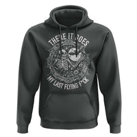 There It Goes My Last Flying F*ck Hoodie Funny Skeleton Quote - Wonder Print Shop