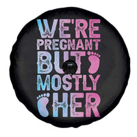 Funny First Time Parents Gift Spare Tire Cover We Are Pregnant But Mostly Her