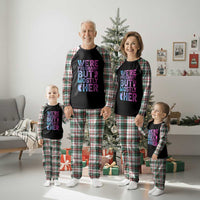 Funny First Time Parents Gift Plaid Pajama Set We Are Pregnant But Mostly Her