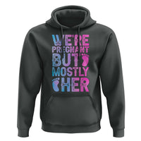 Funny First Time Parents Gift Hoodie We Are Pregnant But Mostly Her