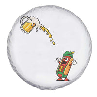 Funny Sausage Waiting For Beer Spare Tire Cover Oktoberfest Gift