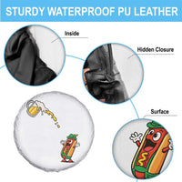 Funny Sausage Waiting For Beer Spare Tire Cover Oktoberfest Gift