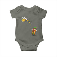 Funny Sausage Waiting For Beer Baby Onesie Oktoberfest Gift