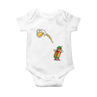 Funny Sausage Waiting For Beer Baby Onesie Oktoberfest Gift
