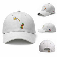 Funny Sausage Waiting For Beer Baseball Cap Oktoberfest Gift