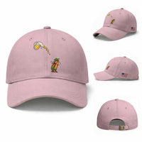 Funny Sausage Waiting For Beer Baseball Cap Oktoberfest Gift