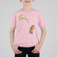 Funny Sausage Waiting For Beer T Shirt For Kid Oktoberfest Gift