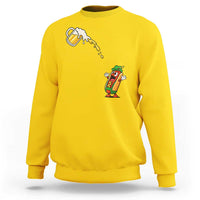 Funny Sausage Waiting For Beer Sweatshirt Oktoberfest Gift