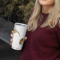 Funny Sausage Waiting For Beer Tumbler Cup Oktoberfest Gift