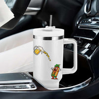 Funny Sausage Waiting For Beer Tumbler With Handle Oktoberfest Gift