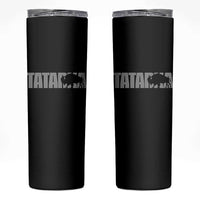 Vintage Tatanka Bison Skinny Tumbler Native American Buffalo Graphic