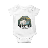 Black Hills South Dakota White Buffalo Baby Onesie State Pride Gift