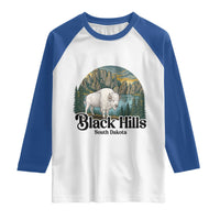 Black Hills South Dakota White Buffalo Raglan Shirt State Pride Gift