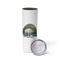 Black Hills South Dakota White Buffalo Skinny Tumbler State Pride Gift