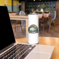 Black Hills South Dakota White Buffalo Skinny Tumbler State Pride Gift