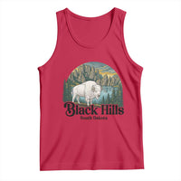 Black Hills South Dakota White Buffalo Tank Top State Pride Gift