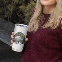 Black Hills South Dakota White Buffalo Tumbler Cup State Pride Gift
