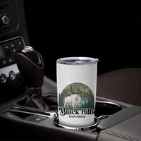 Black Hills South Dakota White Buffalo Tumbler Cup State Pride Gift
