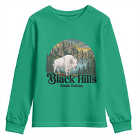 Black Hills South Dakota White Buffalo Youth Sweatshirt State Pride Gift