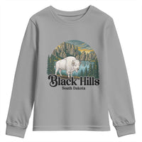 Black Hills South Dakota White Buffalo Youth Sweatshirt State Pride Gift