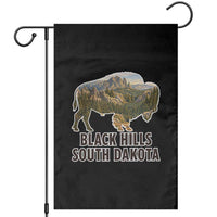 Black Hills South Dakota Bison Garden Flag State Pride Gift