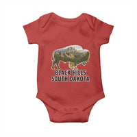 Black Hills South Dakota Bison Baby Onesie State Pride Gift