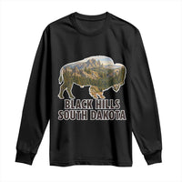 Black Hills South Dakota Bison Long Sleeve Shirt State Pride Gift