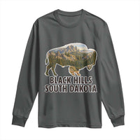 Black Hills South Dakota Bison Long Sleeve Shirt State Pride Gift