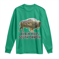 Black Hills South Dakota Bison Long Sleeve Shirt State Pride Gift