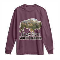Black Hills South Dakota Bison Long Sleeve Shirt State Pride Gift