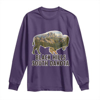 Black Hills South Dakota Bison Long Sleeve Shirt State Pride Gift