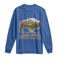 Black Hills South Dakota Bison Long Sleeve Shirt State Pride Gift