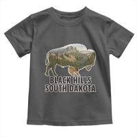 Black Hills South Dakota Bison Toddler T Shirt State Pride Gift