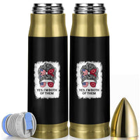 Lakota And American Pride Bullet Tumbler Im Both Of Them Oglala Native Heritage