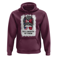 Lakota And American Pride Hoodie Im Both Of Them Oglala Native Heritage