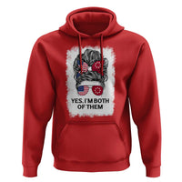 Lakota And American Pride Hoodie Im Both Of Them Oglala Native Heritage