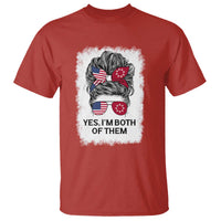Lakota And American Pride T Shirt Im Both Of Them Oglala Native Heritage