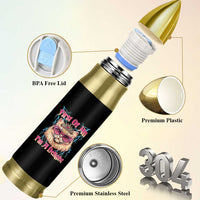 First Of All Im A Delight Bullet Tumbler Geek Princess Cat Gift