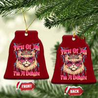 First Of All Im A Delight Ceramic Ornament Geek Princess Cat Gift