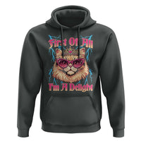 First Of All Im A Delight Hoodie Geek Princess Cat Gift