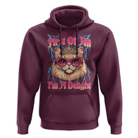 First Of All Im A Delight Hoodie Geek Princess Cat Gift