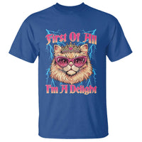 First Of All Im A Delight T Shirt Geek Princess Cat Gift