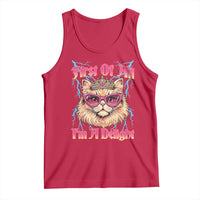 First Of All Im A Delight Tank Top Geek Princess Cat Gift