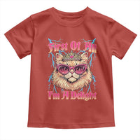 First Of All Im A Delight Toddler T Shirt Geek Princess Cat Gift