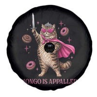 Cute Warrior Princess Cat With Sword Spare Tire Cover Fantasy Reader Gift