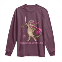 Cute Warrior Princess Cat With Sword Long Sleeve Shirt Fantasy Reader Gift