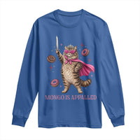 Cute Warrior Princess Cat With Sword Long Sleeve Shirt Fantasy Reader Gift