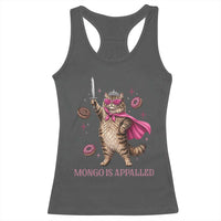 Cute Warrior Princess Cat With Sword Racerback Tank Top Fantasy Reader Gift