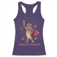 Cute Warrior Princess Cat With Sword Racerback Tank Top Fantasy Reader Gift